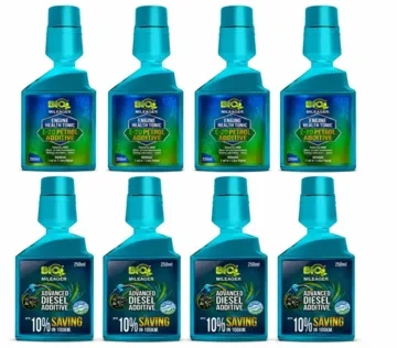 Picture of BIO MILEAGER E20 PETROL ADDITIVE(4 BOTTLE) & ADVANCE DIESEL ADDITIVE (4 BOTTLE) R PACKAGE